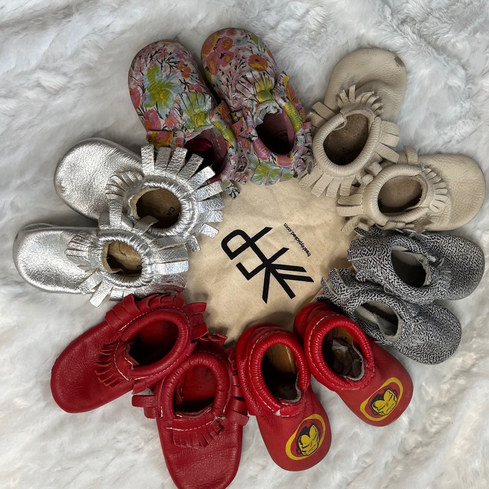 Size 5 freshly picked mocs